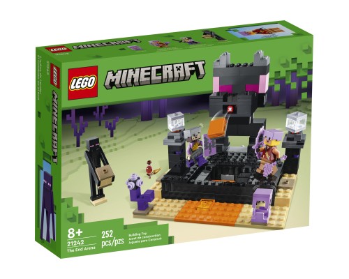 Конструктор LEGO Minecraft Кінцева арена 252 деталі (21242)