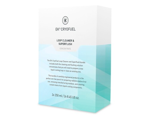Охолоджуюча рідина Ekwb EK-CryoFuel Loop Cleaner + Superflush (Concentrate 250 (3831109897720)