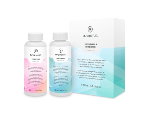 Охолоджуюча рідина Ekwb EK-CryoFuel Loop Cleaner + Superflush (Concentrate 250 (3831109897720)