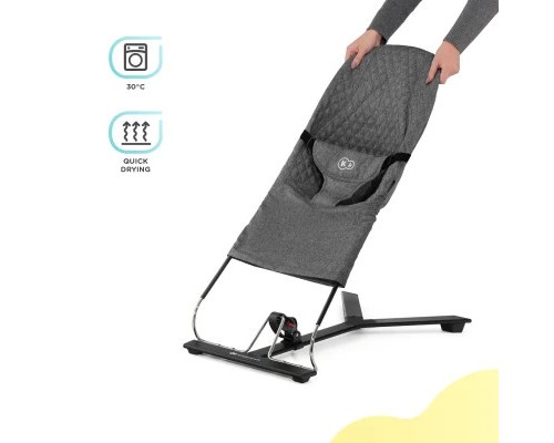 Крісло-гойдалка Kinderkraft Mimi Grey (5902533918355) Крісло-гойдалка Kinderkraft Mimi Grey (5902533918355)
