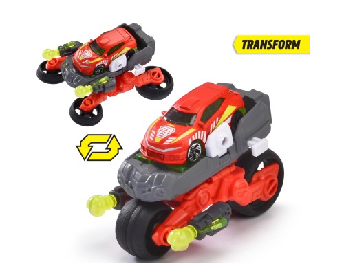 Ігровий набір Dickie Toys Гібрид-рятівник Дрон-байк з функцією стрілянини 1 машинка 11 см (3792001) Ігровий набір Dickie Toys Гібрид-рятівник Дрон-байк з функцією стрілянини 1 машинка 11 см (3792001)