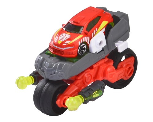 Ігровий набір Dickie Toys Гібрид-рятівник Дрон-байк з функцією стрілянини 1 машинка 11 см (3792001) Ігровий набір Dickie Toys Гібрид-рятівник Дрон-байк з функцією стрілянини 1 машинка 11 см (3792001)