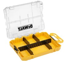 Ящик для інструментів DeWALT для біт системи TSTAK Tough Case М з футляро та касетами 4 шт, роздільники 6шт (DT70802)