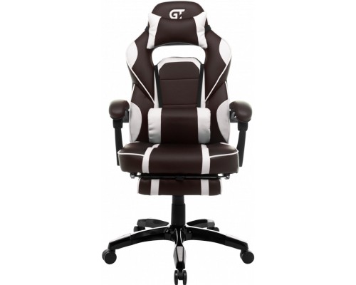 Крісло ігрове GT Racer X-2749-1 Dark Brown/White