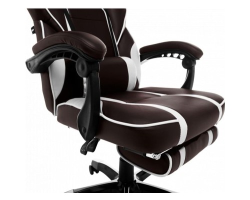Крісло ігрове GT Racer X-2749-1 Dark Brown/White