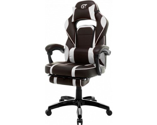 Крісло ігрове GT Racer X-2749-1 Dark Brown/White