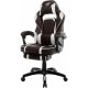 Крісло ігрове GT Racer X-2749-1 Dark Brown/White