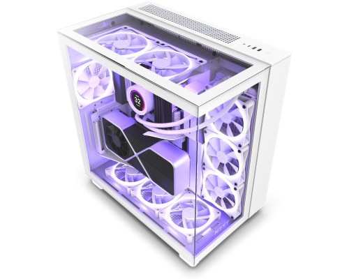 Корпус NZXT H9 Elite Edition White (CM-H91EW-01)