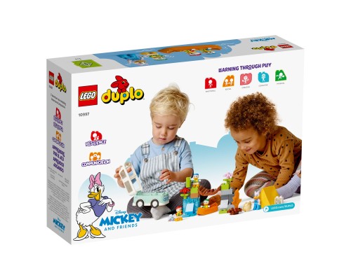 Конструктор LEGO DUPLO Disney Міккі і його друзі. Пригоди на природі 37 деталей (10997)