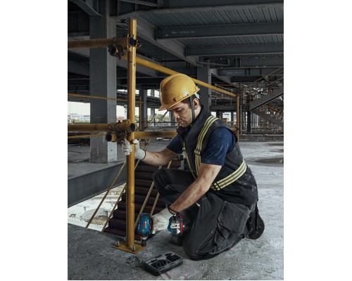 Гайковерт Bosch GDS 18V-400, 2x5Ah, 400 Нм, 0-2500 об/хв, кейс, зажим квадрат, 1.87 кг (0.601.9K0.020)