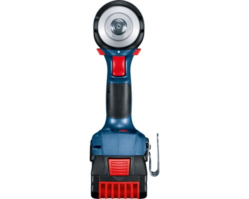 Гайковерт Bosch GDS 18V-400, 2x5Ah, 400 Нм, 0-2500 об/хв, кейс, зажим квадрат, 1.87 кг (0.601.9K0.020)