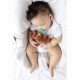 Пустушка MinikOiOi силіконова з м'якою іграшкою Sleep Buddy 0+m (Moi) (101010008)