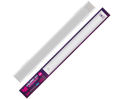 Світильник ELM Slimo -2W 4000К акумуляторний з датчиком (26-0126)