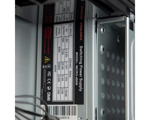 Корпус Prologix E106 Slim 400W