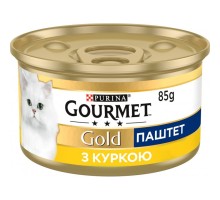 Паштет для котів Purina Gourmet Gold. З куркою 85 г (7613031381494)