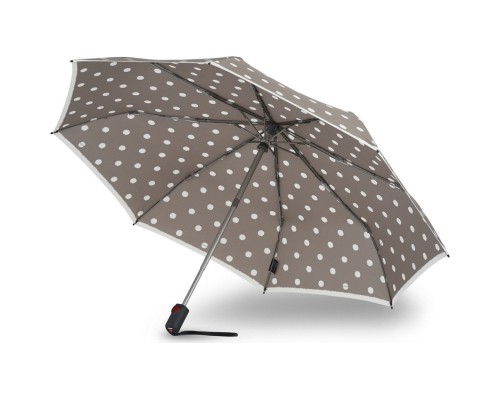 Парасоля Knirps C.205 Medium Duomatic Dot Art Taupe (Kn95 8205 4902)