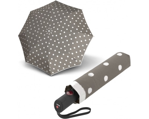 Парасоля Knirps C.205 Medium Duomatic Dot Art Taupe (Kn95 8205 4902)