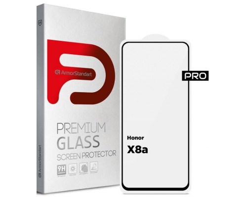 Скло захисне Armorstandart Pro Honor X8a Black (ARM69379)