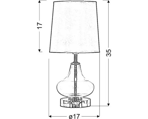 Настільна лампа Candellux 41-10933 ALLADINA (41-10933)