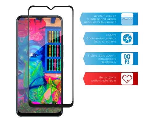 Скло захисне ACCLAB Full Glue Tecno Spark 8T (1283126542244)