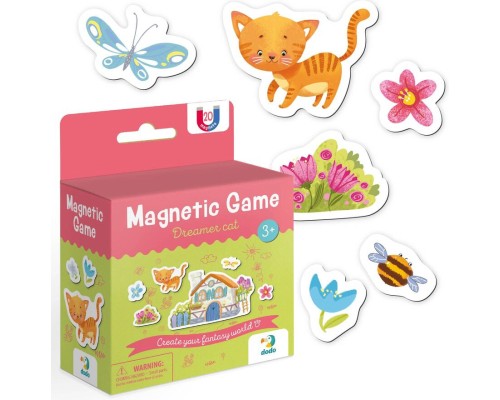 Навчальний набір DoDo Магнітна гра Котик-мрійник (200236)