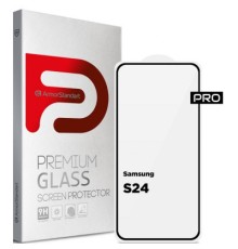 Скло захисне Armorstandart Pro Samsung S24 Black (ARM72436)