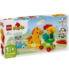 Конструктор LEGO DUPLO My First Потяг тваринок 19 деталей (10412)