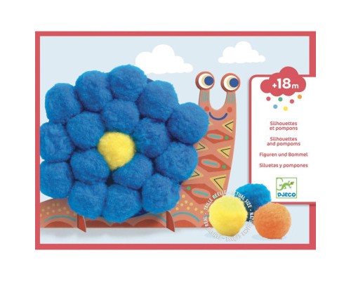 Набір для творчості Djeco Пухнасті тварини (DJ09871)