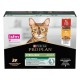 Вологий корм для кішок Purina Pro Plan Sterilised Nutrisavour. З яловичиною 85 г (7613036092883)