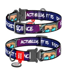 Нашийник для тварин WAUDOG Nylon з QR-паспортом 