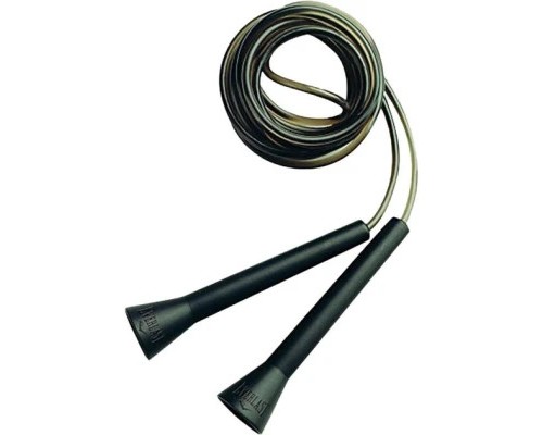 Скакалка Everlast Speed Pore 833610-70-8 Чорна 274 см (009283585631)