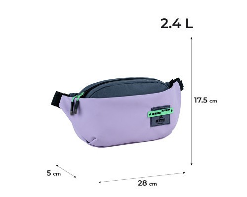 Сумка-бананка Kite Education teens бузькова (K24-2771-1)