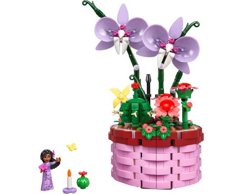 Конструктор LEGO Disney Princess Classic Квітковий горщик Ізабели 641 деталь (43237)