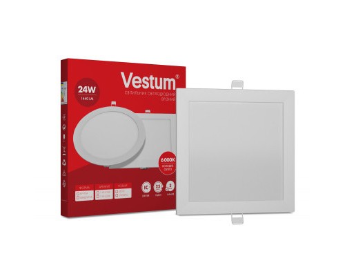 Світильник Vestum LED 24W 6000K 220V (1-VS-5206)