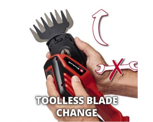 Кущоріз Einhell для трави GE-CG 18/100 Li-Solo, 18В PXC, 10см (без АКБ та ЗП) (3410313)