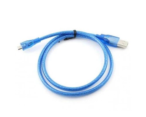 Дата кабель USB 2.0 AM to Micro 5P 1.5m ferrite Gresso (2000700007925)