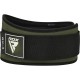 Атлетичний пояс RDX RX3 EVA Curve неопреновий Army Green S (WBE-RX3AG-S)