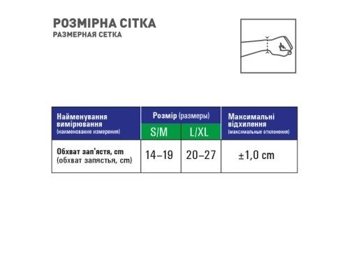 Бандаж MedTextile Бандаж на промінезапястний суглоб з ребрами жорстко (4820137292170) Бандаж MedTextile Бандаж на промінезапястний суглоб з ребрами жорстко (4820137292170)