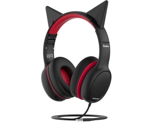 Навушники Promate Simba Onyx (simba.onyx)