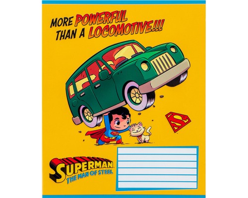 Зошит Kite DC Comics 12 аркушів, коса лінія (DC24-235)