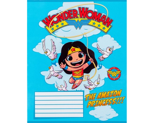 Зошит Kite DC Comics 12 аркушів, коса лінія (DC24-235)