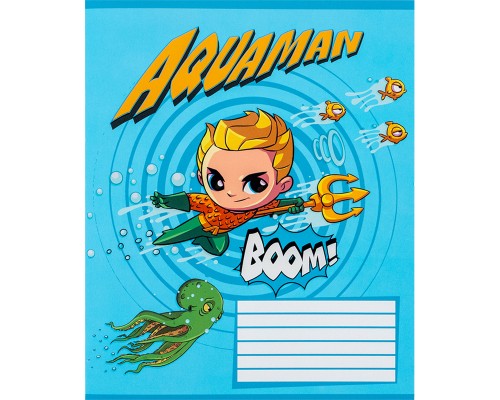 Зошит Kite DC Comics 12 аркушів, коса лінія (DC24-235)