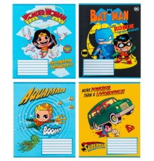 Зошит Kite DC Comics 12 аркушів, коса лінія (DC24-235)