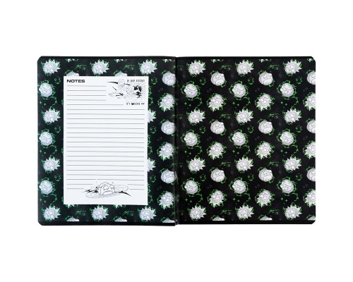 Зошит Kite Rick and Morty 48 аркушів, клітинка (RM24-259)