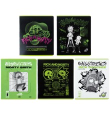 Зошит Kite Rick and Morty 48 аркушів, клітинка (RM24-259)