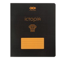 Зошит ZiBi предметний BLACK 48 аркушів клітинка, історія (ZB.1700-11)