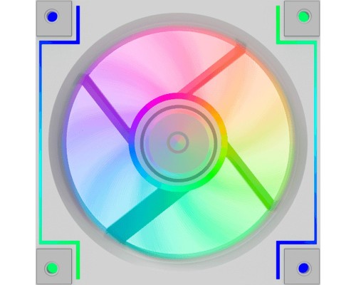 Кулер до корпусу Gamemax RD300 WH