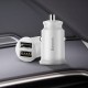 Зарядний пристрій Baseus Grain Metal 3.1A/2USB White (CCALL-ML02)