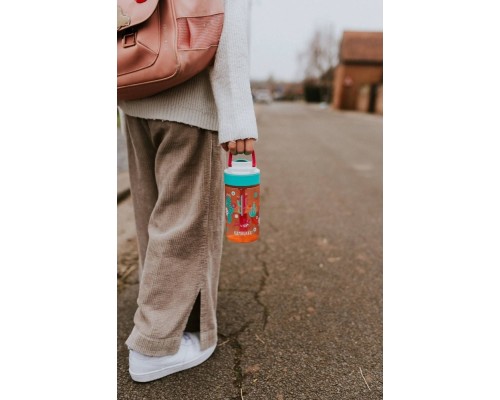 Пляшка для води Kambukka Lagoon 400 мл Cactus Gekko рожевий (11-04037)