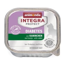 Вологий корм для кішок Animonda Integra Protect Diabetes при діабеті з кроликом (4017721866897)